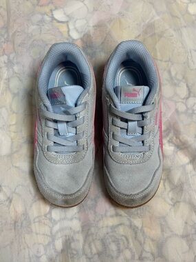 Puma Kids' Blue & Pink Sneaker